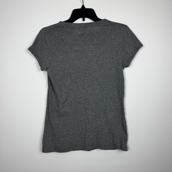 Aeropostale Gray Bulldogs Varsity Tee with Navy Script - Picture 4 of 6